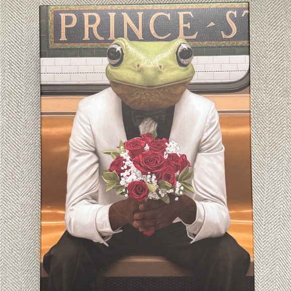 Genuine Fred Puzzle Complete Kiss Me 500 Piece Frog Prince - Picture 2 of 4